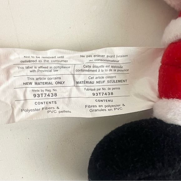 Mickey Mouse Miniature Santa Outfit Stuffed And PVC Pellets Toy - Picture 6 of 11
